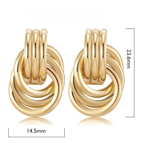 ⚜️ Trendy Swirl Earrings - Picture 4 of 4